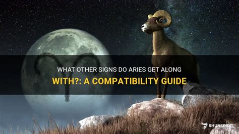 what do aries get along with|More.